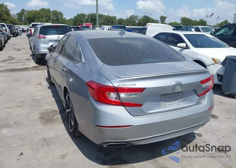2020 Honda Accord Sport из США, поврежденный, VIN 1HGCV1F34LA144916